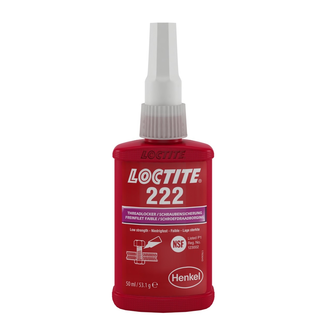 LOCTITE 222 250 ML.